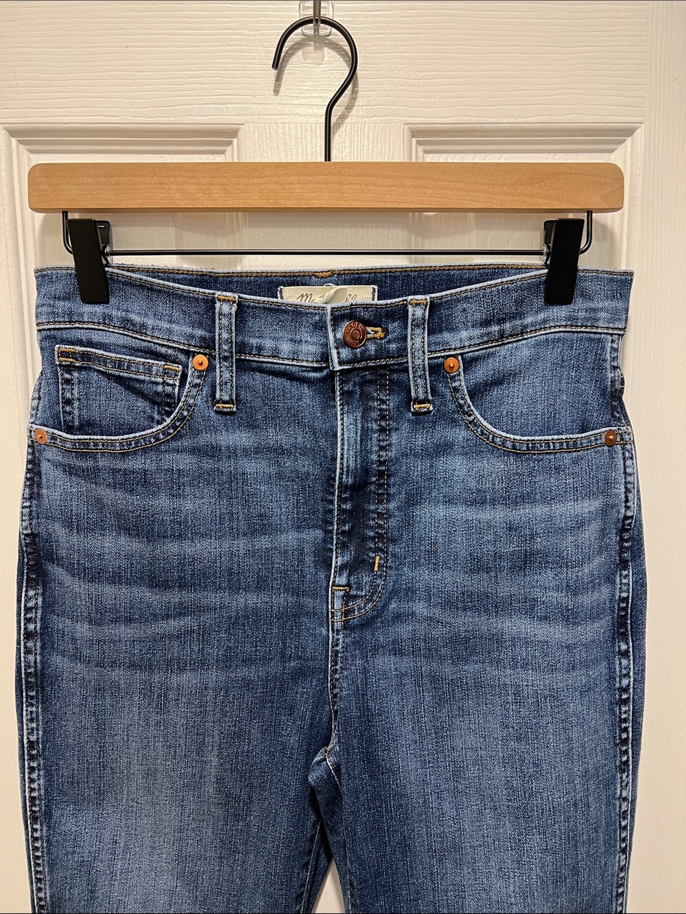Madewell Stovepipe Jeans - Antoine Wash - Size 27 - Picture 4 of 11